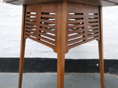 Liberty & Co., Arts & Crafts Side Table with Green & Yellow Tiles to the Top - Thumbnail 9