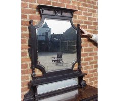 Lamb of Manchester. An Aesthetic Movement Ebonized & Coromandel Side Cabinet - Thumbnail 3