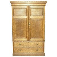 Lamb of Manchester, Aesthetic Movement Compactum Armoire Wardrobe - Thumbnail 1