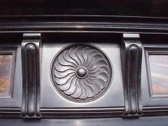 Lamb of Manchester. An Aesthetic Movement Ebonized & Coromandel Side Cabinet - Thumbnail 7
