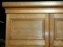 Lamb of Manchester, Aesthetic Movement Compactum Armoire Wardrobe - Thumbnail 8