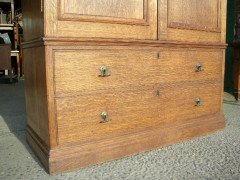 Lamb of Manchester, an Aesthetic Movement Compactum Armoire Wardrobe - Thumbnail 10