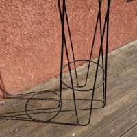 Roger Féraud, Mid-Century Painted Iron Clef de Sol Coat Stand - Thumbnail 8