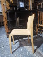 Riccardo Blumer for Alias, Laleggera 32 X Stacking Maple Chairs with Steel Trolleys - Thumbnail 6