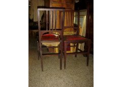 Shapland & Petter. A Rare Arts & Crafts Mahogany Inlaid Dining Room Suite - Thumbnail 8