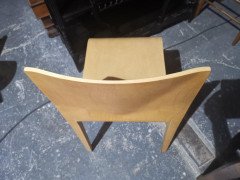 Riccardo Blumer for Alias, Laleggera 32 X Stacking Maple Chairs with Steel Trolleys - Thumbnail 9