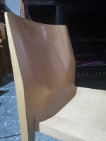 Riccardo Blumer for Alias, Laleggera 32 X Stacking Maple Chairs with Steel Trolleys - Thumbnail 10
