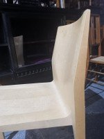 Riccardo Blumer for Alias, Laleggera 32 X Stacking Maple Chairs with Steel Trolleys - Thumbnail 11