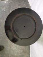 Aesthetic Movement Ebonised Pedestal Torchiere with Incized & Gilded Decoration - Thumbnail 11