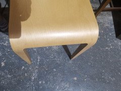 Riccardo Blumer for Alias, Laleggera 32 X Stacking Maple Chairs with Steel Trolleys - Thumbnail 14