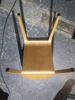 Riccardo Blumer for Alias, Laleggera 32 X Stacking Maple Chairs with Steel Trolleys - Thumbnail 18