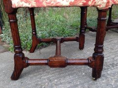 A. W. N. Pugin, Stamped Gillows, a Set of Four Gothic Revival Oak Dining Chairs - Thumbnail 6