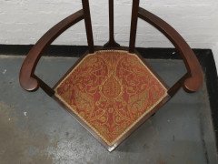 G. M. Ellwood for J. S. Henry, English Art Nouveau Armchair with Stylised Inlays - Thumbnail 6
