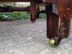A. W. N. Pugin, Stamped Gillows, a Set of Four Gothic Revival Oak Dining Chairs - Thumbnail 9