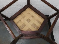 G. M. Ellwood for J. S. Henry, English Art Nouveau Armchair with Stylised Inlays - Thumbnail 9