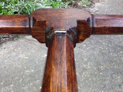 A. W. N. Pugin, Stamped Gillows, a Set of Four Gothic Revival Oak Dining Chairs - Thumbnail 10