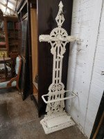 Falkirk, Style of. Dr. C. Dresser, Aesthetic Movement Painted Cast Iron Stick Stand - Thumbnail 2