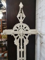 Falkirk, Style of. Dr. C. Dresser, Aesthetic Movement Painted Cast Iron Stick Stand - Thumbnail 3