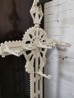 Falkirk, Style of. Dr. C. Dresser, Aesthetic Movement Painted Cast Iron Stick Stand - Thumbnail 5