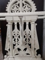 Falkirk, Style of. Dr. C. Dresser, Aesthetic Movement Painted Cast Iron Stick Stand - Thumbnail 12