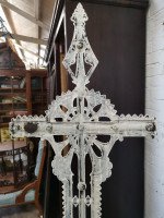 Falkirk, Style of. Dr. C. Dresser, Aesthetic Movement Painted Cast Iron Stick Stand - Thumbnail 18