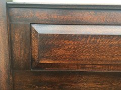 Shapland & Petter Arts & Crafts Oak Double Bed in the Manner of C. F. A. Voysey - Thumbnail 4