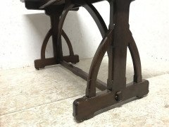 A. W. N. Pugin Attributed, Gillows Lancaster. A Gothic Revival Walnut Library Table. - Thumbnail 7