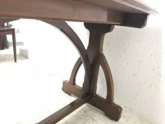 A. W. N. Pugin Attributed, Gillows Lancaster. A Gothic Revival Walnut Library Table. - Thumbnail 9