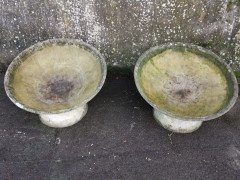 Willy Guhl for Eternit, Mint Pair of Mid-Century Modern Concrete Garden Planters - Thumbnail 3