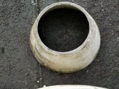 Willy Guhl for Eternit, Mint Pair of Mid-Century Modern Concrete Garden Planters - Thumbnail 16