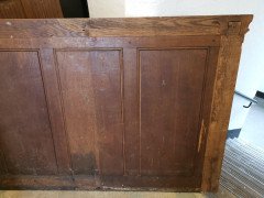 A. W. N. Pugin, attributed, Four Pieces of Gothic Revival Oak Linen Fold Paneling - Thumbnail 15
