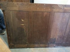 A. W. N. Pugin, attributed, Four Pieces of Gothic Revival Oak Linen Fold Paneling - Thumbnail 16