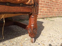 A. W. N. Pugin, Rare Oak Armchair Probably Designed for the Speaker's House - Thumbnail 6