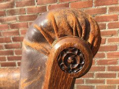 A. W. N. Pugin, Rare Oak Armchair Probably Designed for the Speaker's House - Thumbnail 9