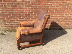 A. W. N. Pugin, Rare Oak Armchair Probably Designed for the Speaker's House - Thumbnail 3
