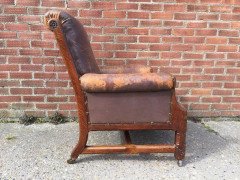 A. W. N. Pugin, Rare Oak Armchair Probably Designed for the Speaker's House - Thumbnail 2