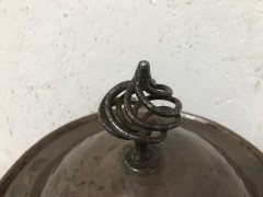 C. F. A Voysey, Arts & Crafts Copper Coal Bucket with Hand Formed Iron Details - Thumbnail 5