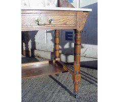 Aesthetic Movement Five-Piece Bedroom Suite, probably by Dyer and Watts - Thumbnail 8