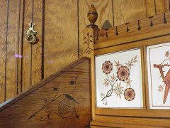 Aesthetic Movement Five-Piece Bedroom Suite, probably by Dyer and Watts - Thumbnail 9