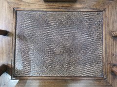 Chinese Hard Wood Dining Table & Eight Matching Chairs All with Stylised Carving - Thumbnail 17