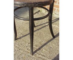 Fischel. A Rare Ebonised Bentwood Side Chair with Incised & Gilded Decoration - Thumbnail 4