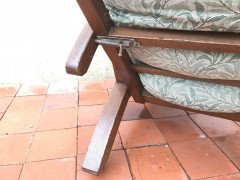 Jas Shoolbred, In the style of Morris & Co., a Reclining Upholstered Armchair - Thumbnail 7