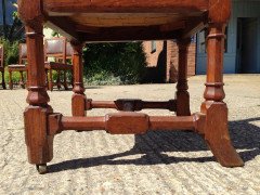 A. W. N. Pugin, Stamped Gillows, a Set of Six Gothic Revival Oak Dining Chairs - Thumbnail 7