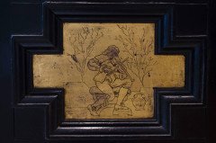 Dr. Christopher Dresser attributed, an Aesthetic Movement Ebonised Music Cabinet - Thumbnail 2