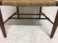 E. A. Taylor, Wylie & Lochhead or Shapland & Petter. A Fine Rush Seated Armchair - Thumbnail 1