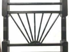 E. W. Godwin attri, a Pair of Anglo-Japanese Side Chairs with Radiating Spindles - Thumbnail 5