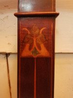 Two Arts & Crafts Armchairs inlaid with Abalone, Walnut, boxwood & Sycamore - Thumbnail 13