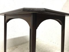 Morris & Co. An Arts & Crafts Mahogany Side or Centre Table with Canted Corners - Thumbnail 4