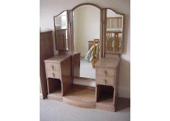 Waring & Gillows George Walton Style Of, Arts & Crafts Wardrobe & Dressing Table - Thumbnail 8