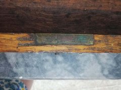 A. W. N. Pugin Gillows, Gothic Revival Oak Marble-Top Washstand with Carved Florets - Thumbnail 19